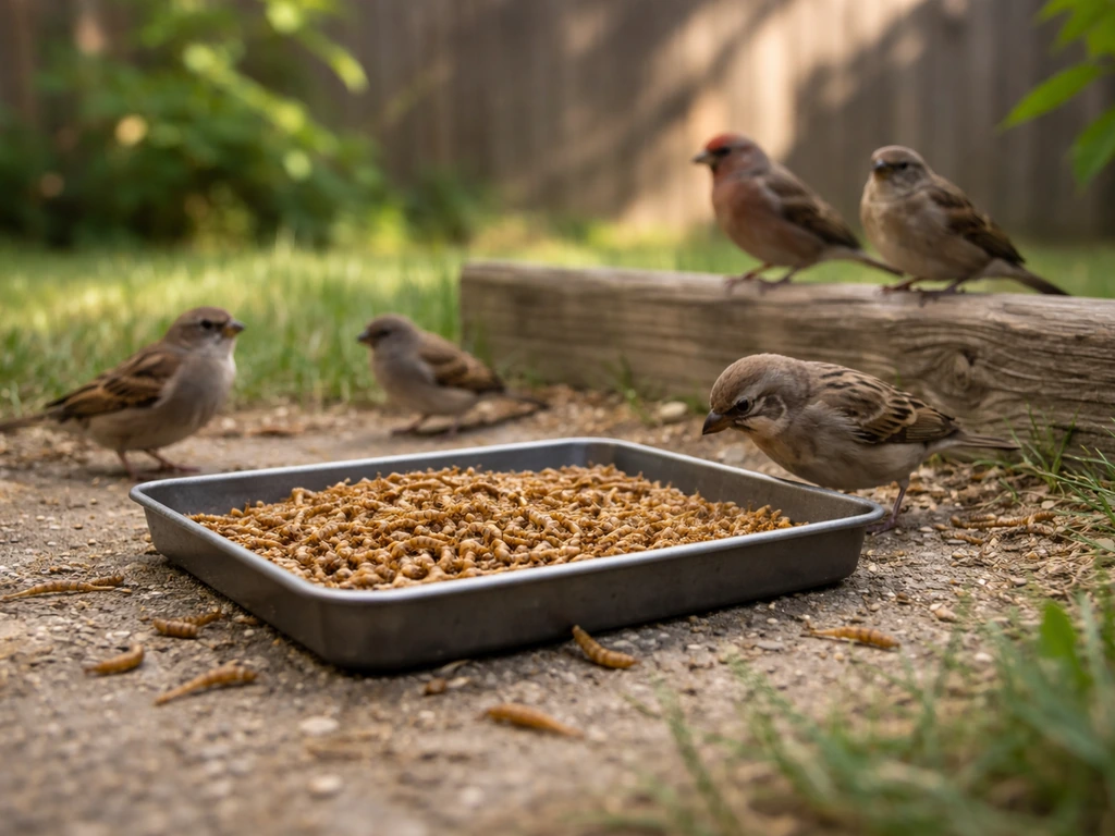 What Bird Eats Mealworms? Backyard Guide to Dried Worms